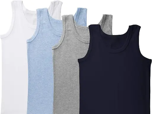 Sleeveless Cotton Undershirt