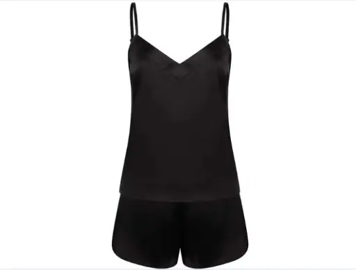 Satin Cami and Shorts Set